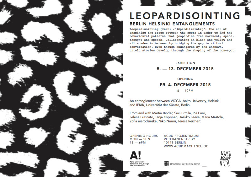 Leopardisointing Invitation